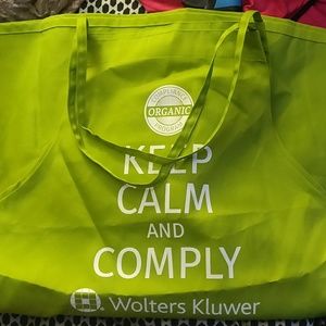 NWOT LIME GREEN APRON